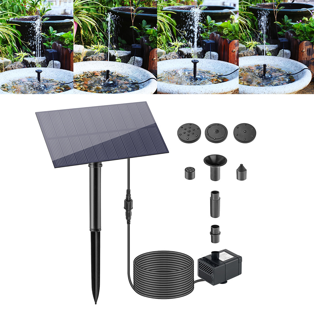 Aquarium Fish Guppy - 5W 5V su çeşmesi bahçe dekorasyonu