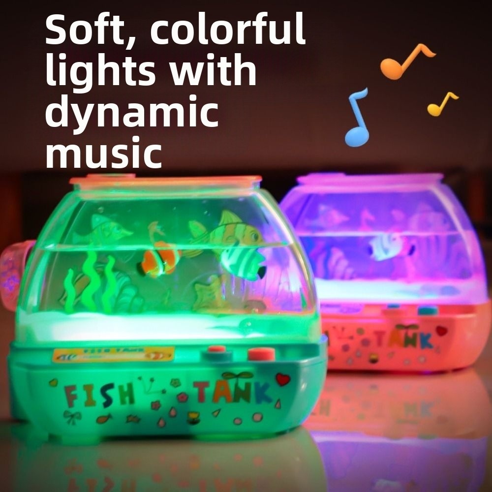 Aquarium Fish Artificial - Yaratıcı Yapay Akvaryum Oyuncak Karikatür Müzik