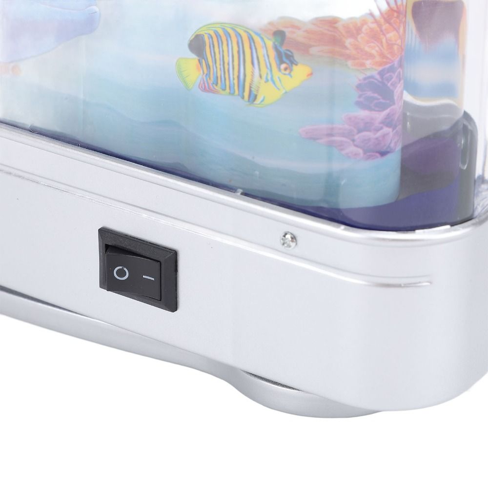 Aquarium Fish Exotic - Dekoratif LED'li Sahte Akvaryum Yapay Egzotik