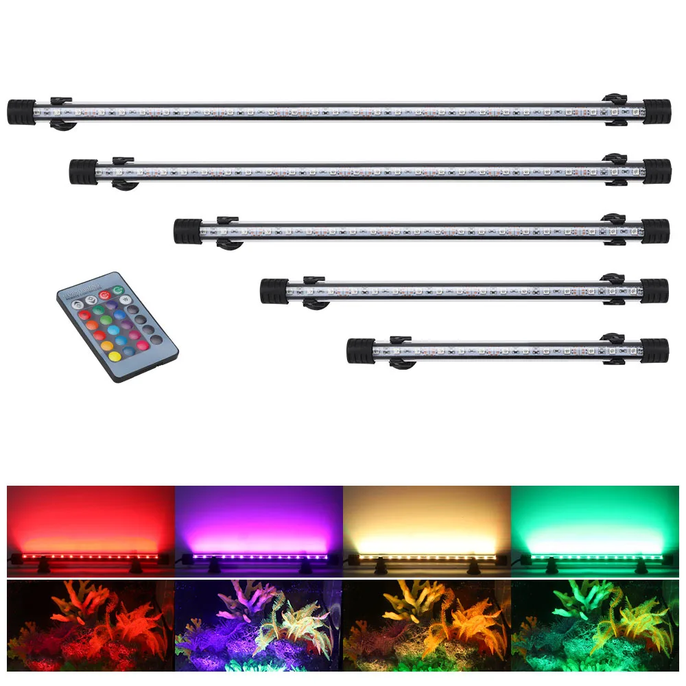Fish In Aquarium Picture - Su geçirmez RGB LED Akvaryum Işıkları