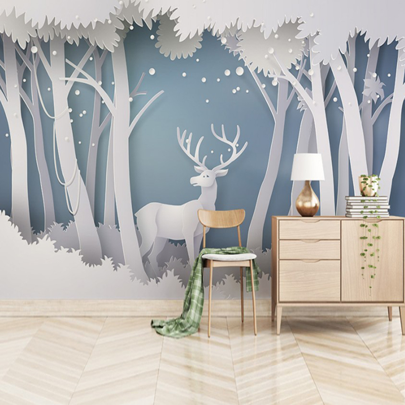 Background Film 3D - TV arka plan duvar dekorasyonu duvar