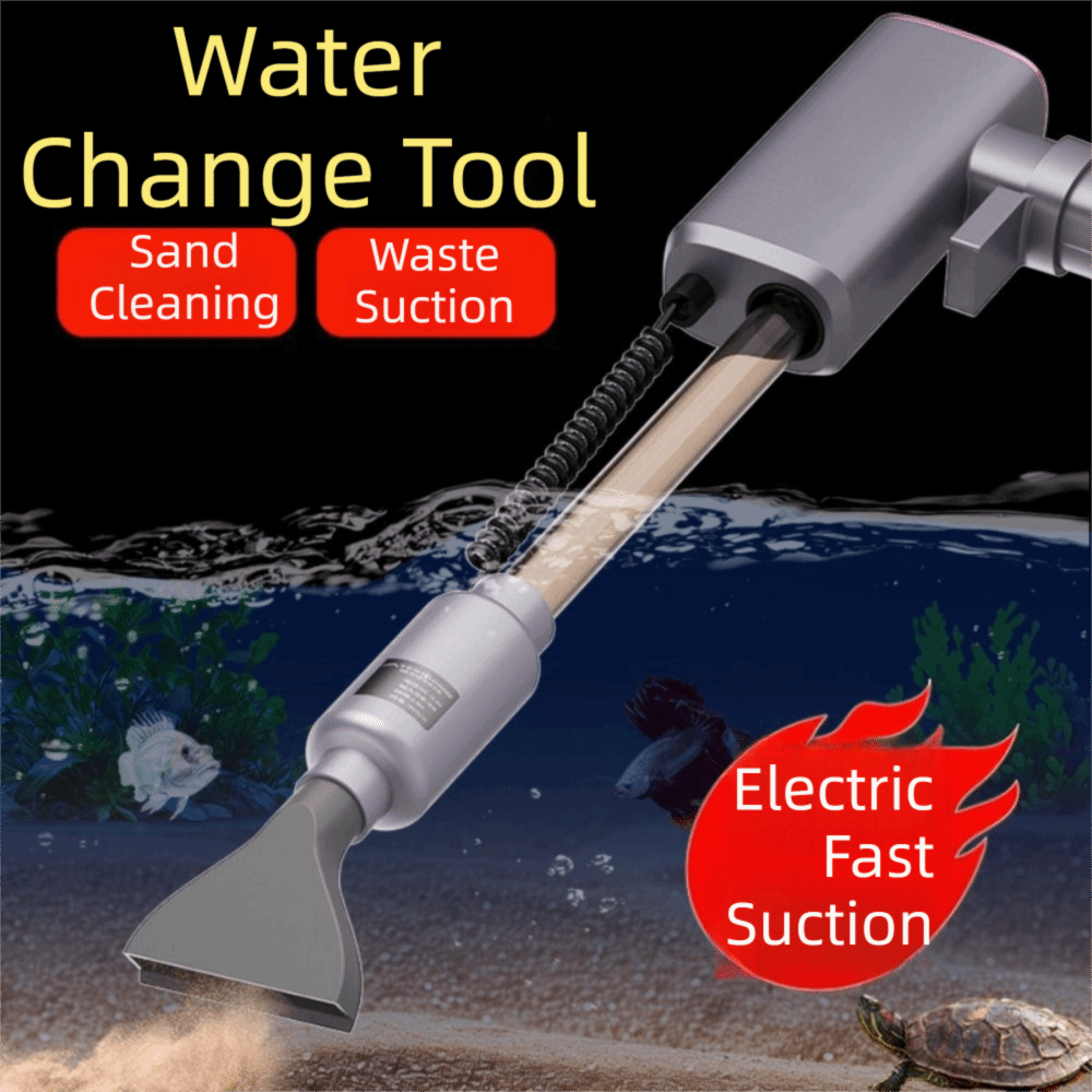 Cleaner Fish Aquarium - Otomatik Akvaryum Vakum Elektrikli Son Derece