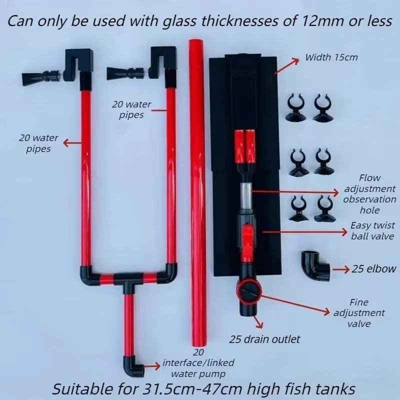 Sifon Akvaryum Filtresi Çift T - Cleaner Fish Aquarium incelemesi ve fiyatı