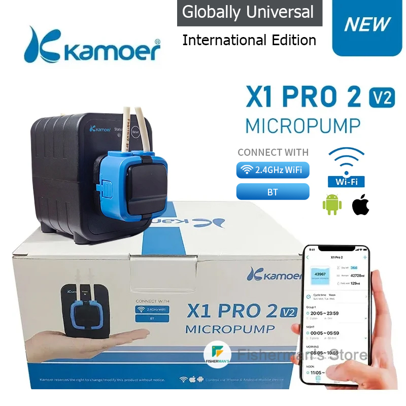 Kamoer X1 PRO 2 V2 Bluetooth W - Aquarium Fish App incelemesi ve fiyatı