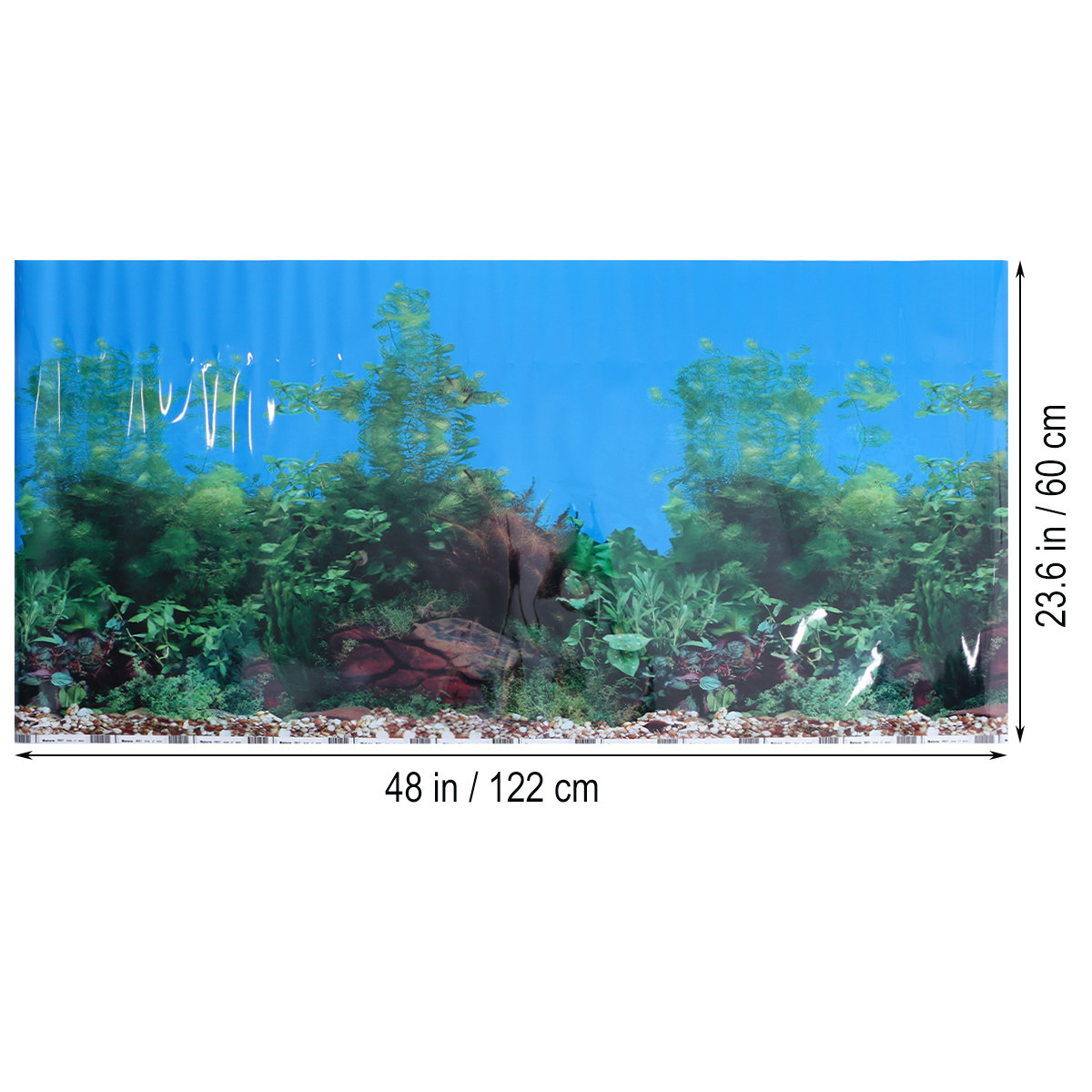 Akvaryumlar için 3 Boyutlu Duv - Fish In Aquarium Picture incelemesi ve fiyatı