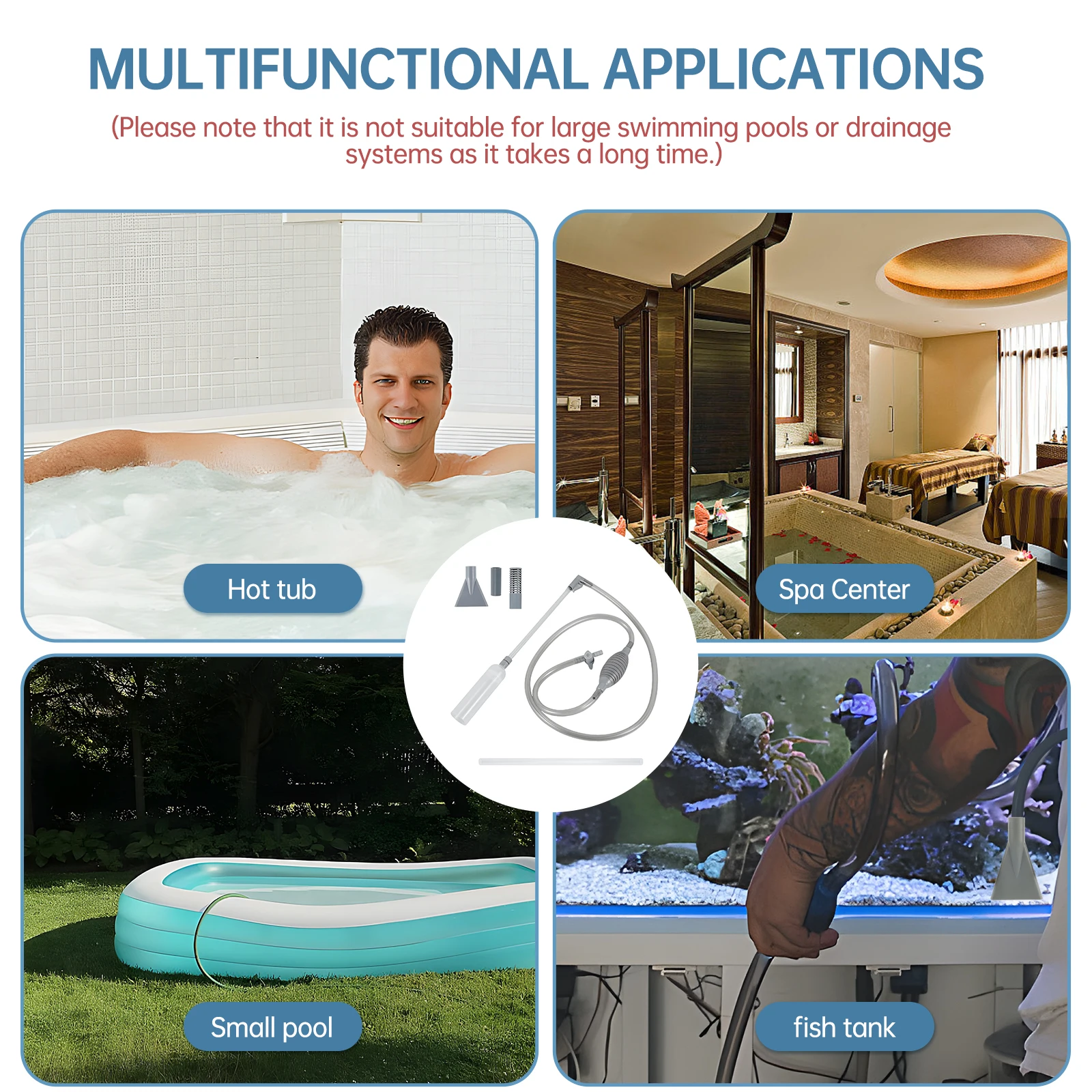 Sıcak Küvet Elektrikli Süpürge - Cleaner Fish Aquarium incelemesi ve fiyatı