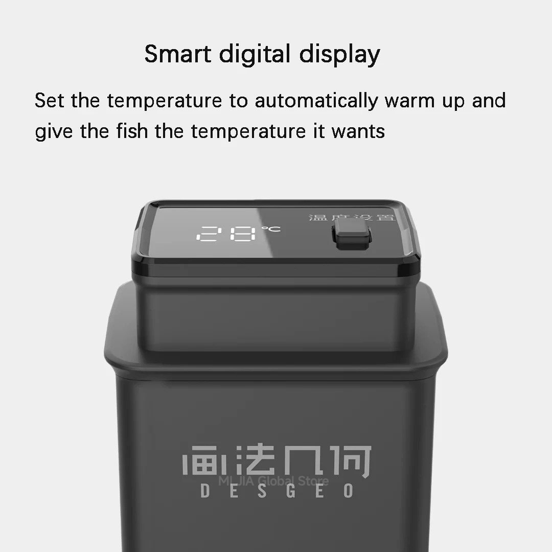 DESGEO 50W Akıllı Akvaryum Isı - Aquarium Fish App incelemesi ve fiyatı