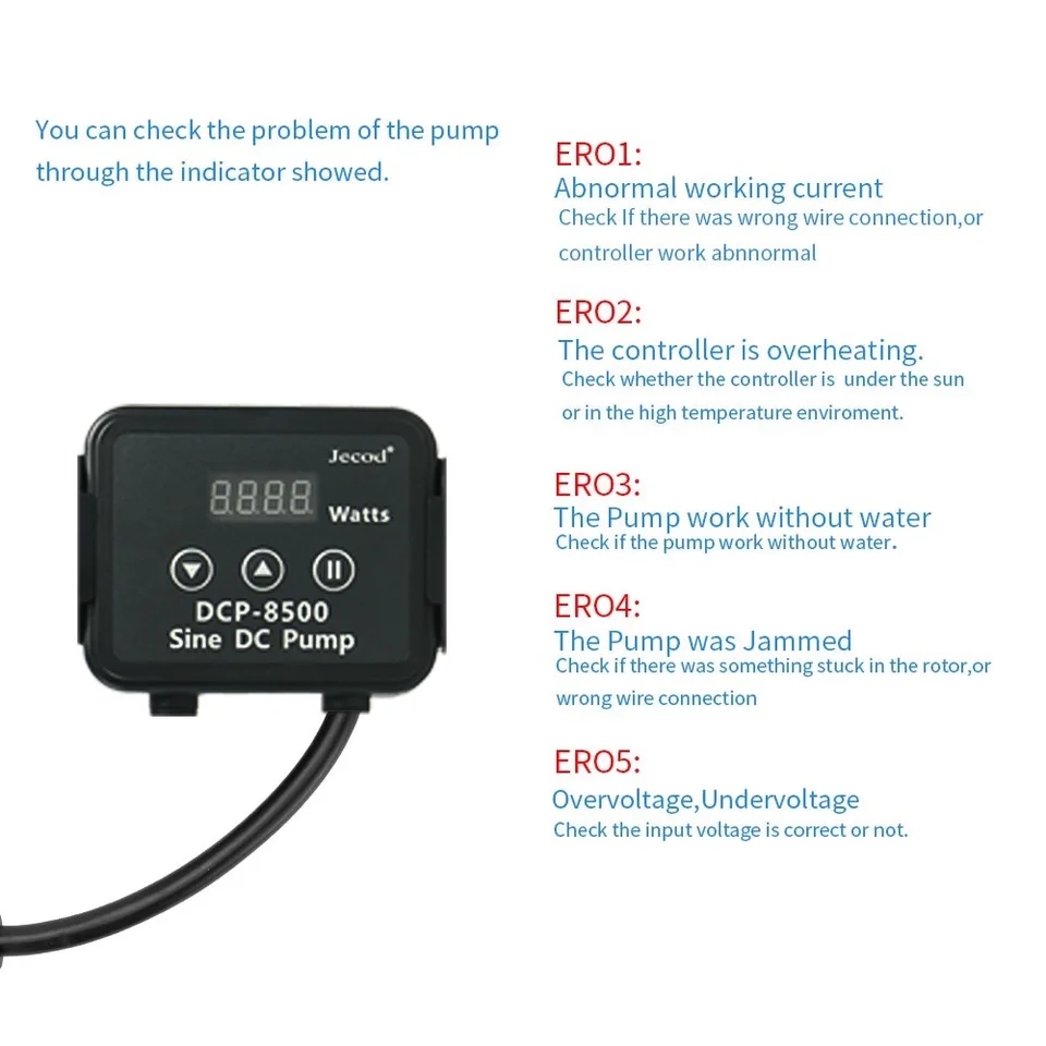 Jebao Jecod DCP 2500/3500/5000 - Aquarium Fish App incelemesi ve fiyatı