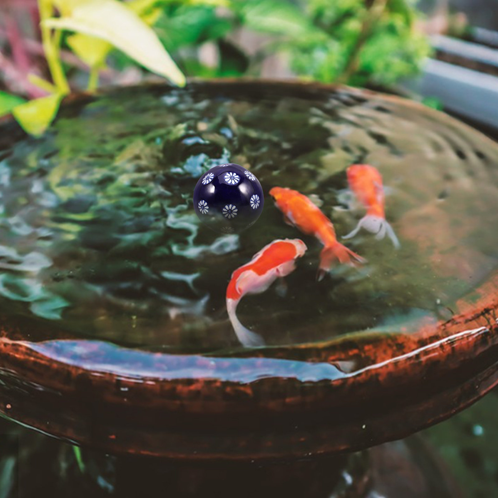 Seramik Yüzen Gölet Topu Sanat - Aquarium Fish Pond incelemesi ve fiyatı
