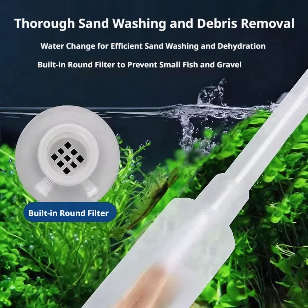Manuel Akvaryum Sifonu Balık T - Cleaner Fish Aquarium incelemesi ve fiyatı