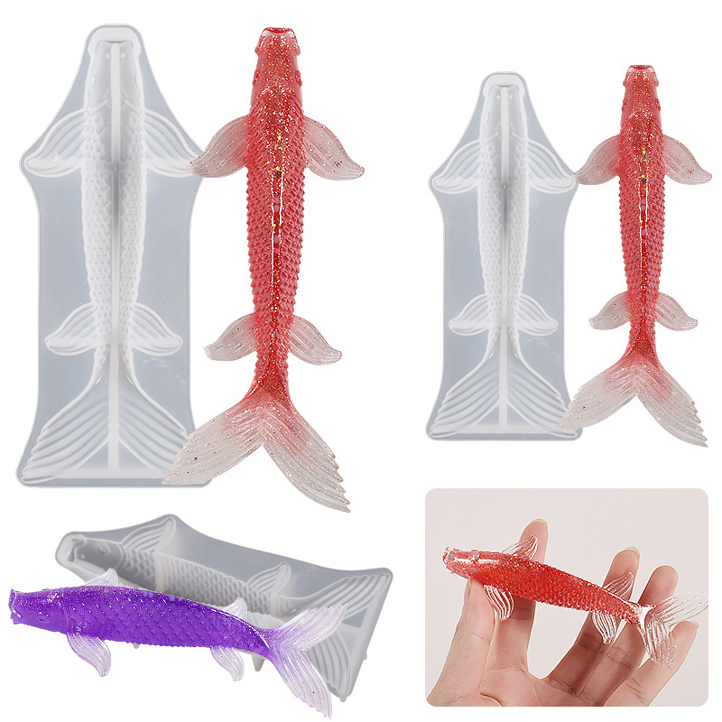 3D Koi Balık Şekilli Epoksi Re - Aquarium Fish Guppy incelemesi ve fiyatı
