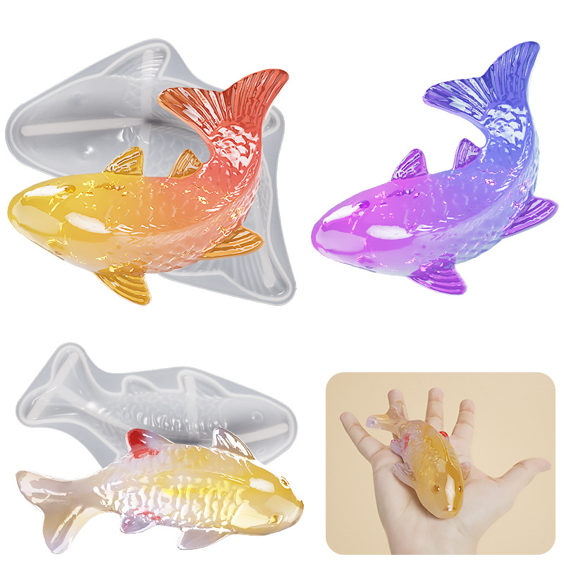 3D Koi Balık Şekilli Epoksi Re - Aquarium Fish Guppy incelemesi ve fiyatı
