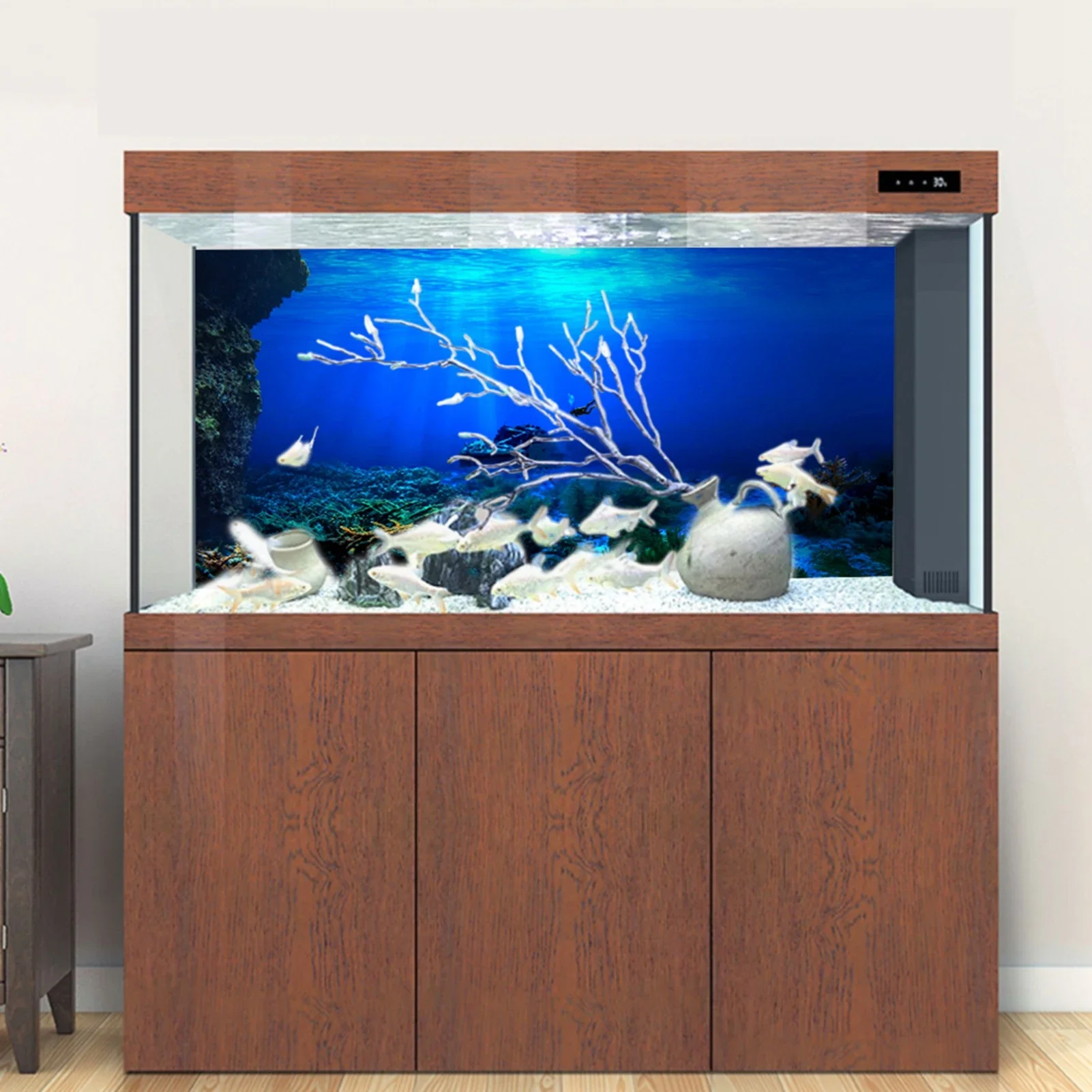 Rainforest akvaryum arka plan  - Aquarium Fish Of The World incelemesi ve fiyatı