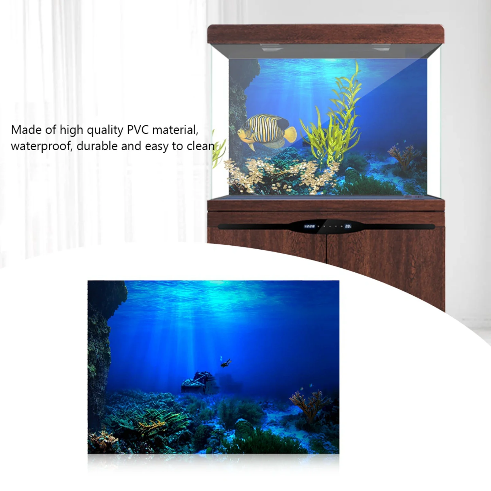Rainforest akvaryum arka plan  - Aquarium Fish Of The World incelemesi ve fiyatı