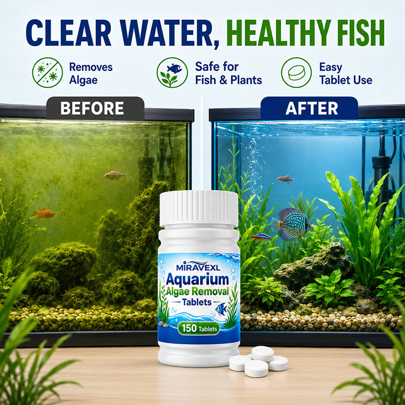 MIRAVEXL 150 Akvaryum Yosun Gi - Cleaner Fish Aquarium incelemesi ve fiyatı