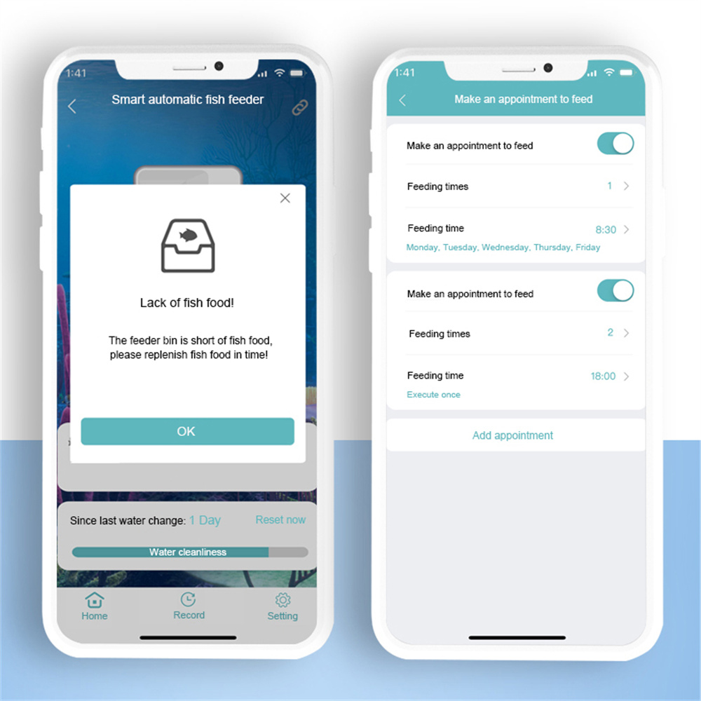 WiFi Akıllı Otomatik Besleyici - Aquarium Fish App incelemesi ve fiyatı