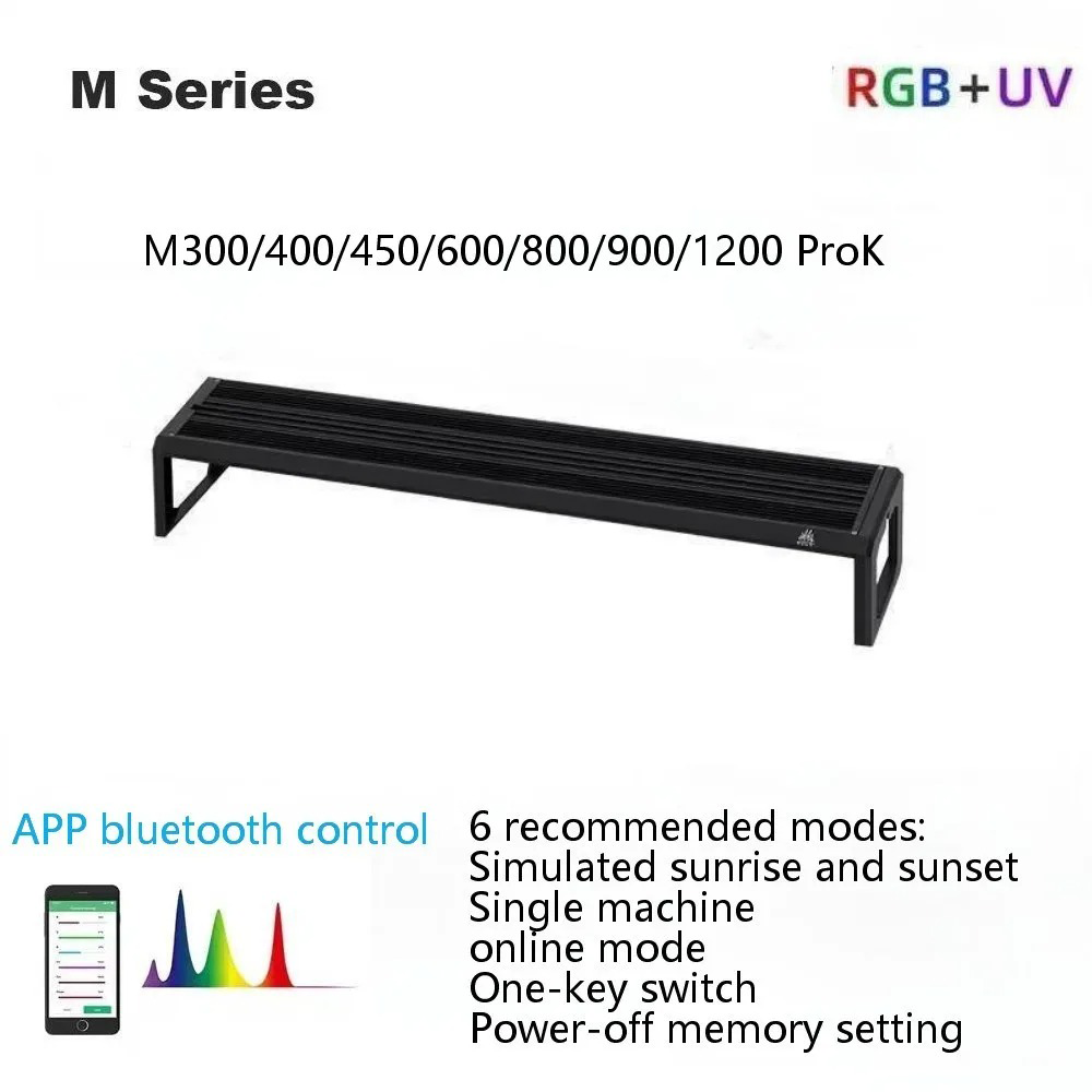Haftalık Aqua M Serisi RGB+UV  - Aquarium Fish App incelemesi ve fiyatı