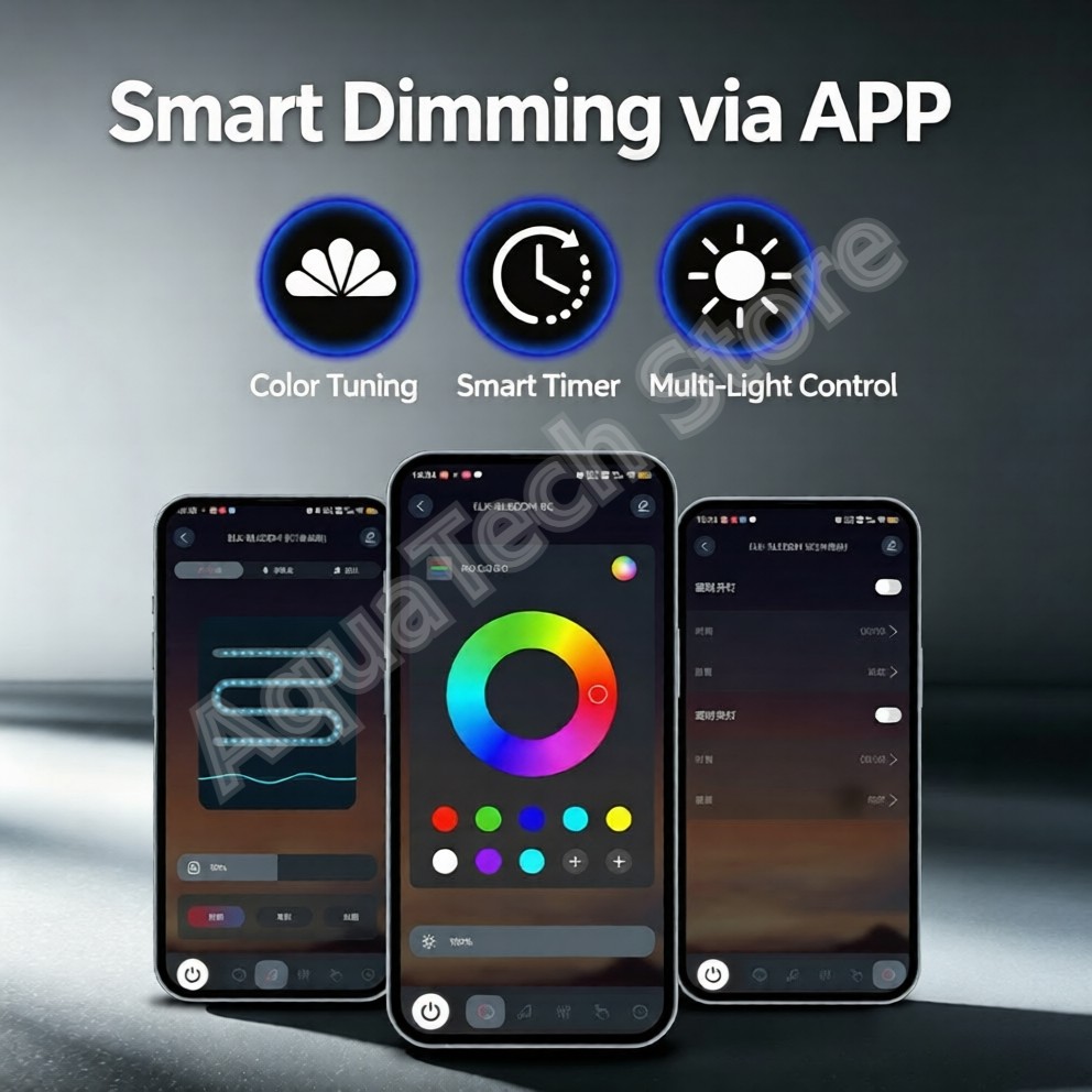 ANBOCHEN UFO RGB LED Akvaryum  - Aquarium Fish App incelemesi ve fiyatı