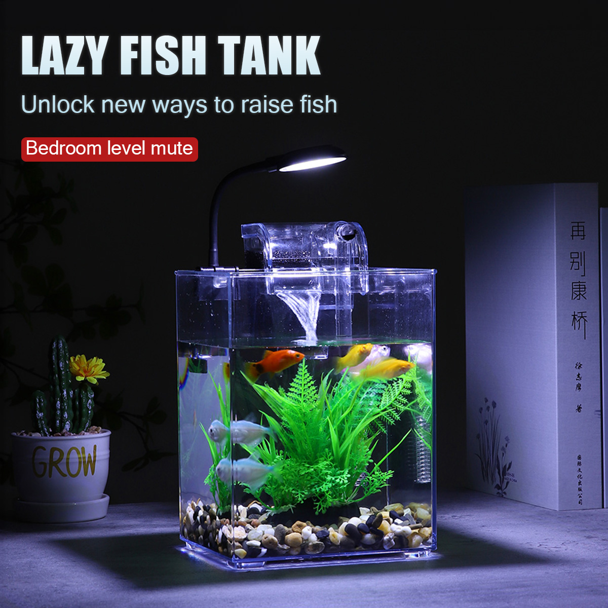 USB masaüstü balık tankı seti- - Aquarium Fish For Beginners incelemesi ve fiyatı
